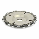 22 Tooth 4" Fine Cut Grinder Disc and Chain - 5/8" Arbor - W02