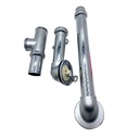 22 Gauge Chrome Plated 1-3/8" Waste & Overflow with Chain & Plug - W02