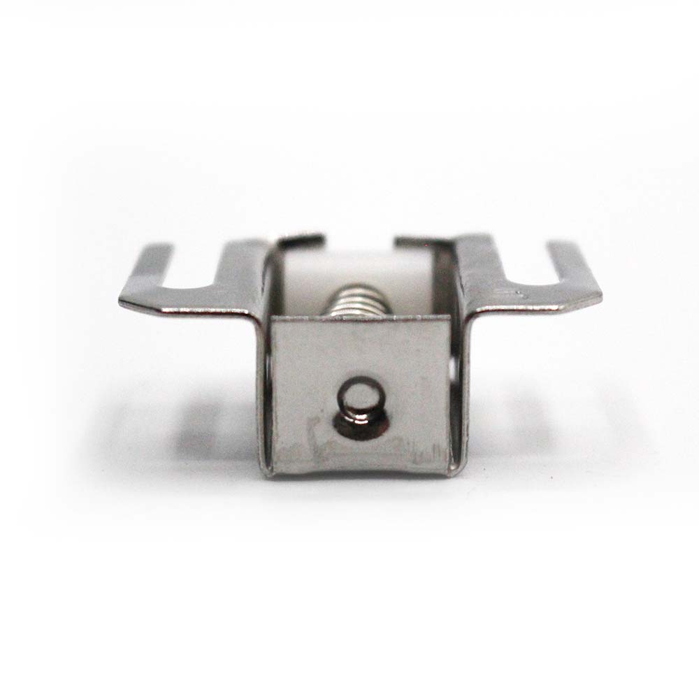 129-T 1/2 in. x 1-5/16 in., Stainless Steel with Plastic Tip, Shower Door Catch - W03