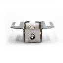 129-T 1/2 in. x 1-5/16 in., Stainless Steel with Plastic Tip, Shower Door Catch - W03