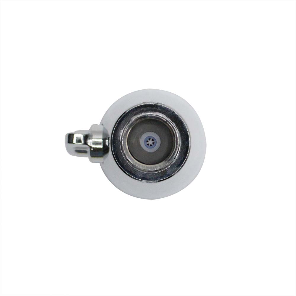 133-T 4 Jet Adjustable Spray Brass Shower Head - Polished Chrome - W03