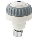 134-T Adjustable Massage Shower Spray Head - White - W02