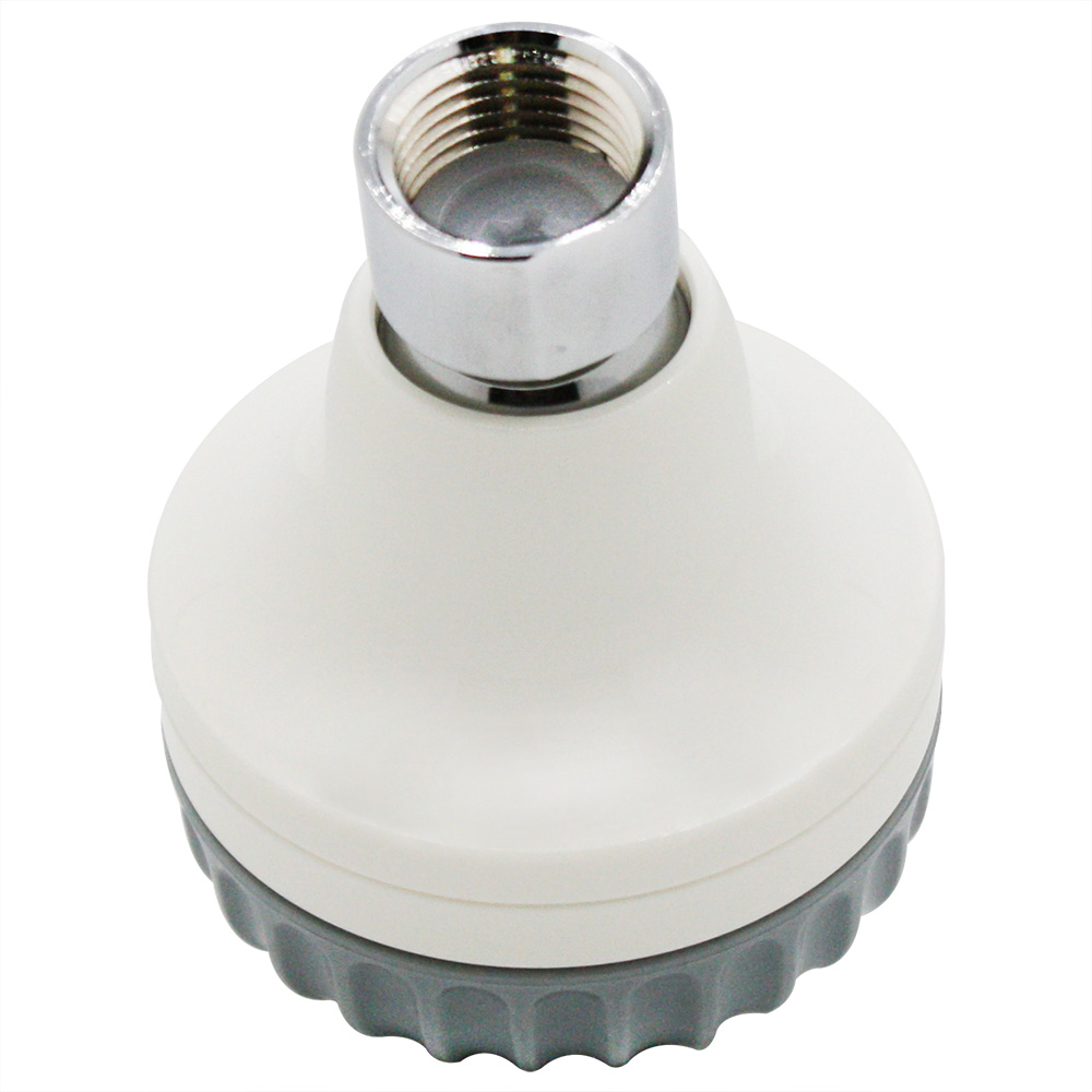 134-T Adjustable Massage Shower Spray Head - White - W03