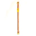 197-T  7/8" x 18" Flexible Corrugated Copper Water Heater Connector - 3/4" FIP x 3/4" FIP - W02