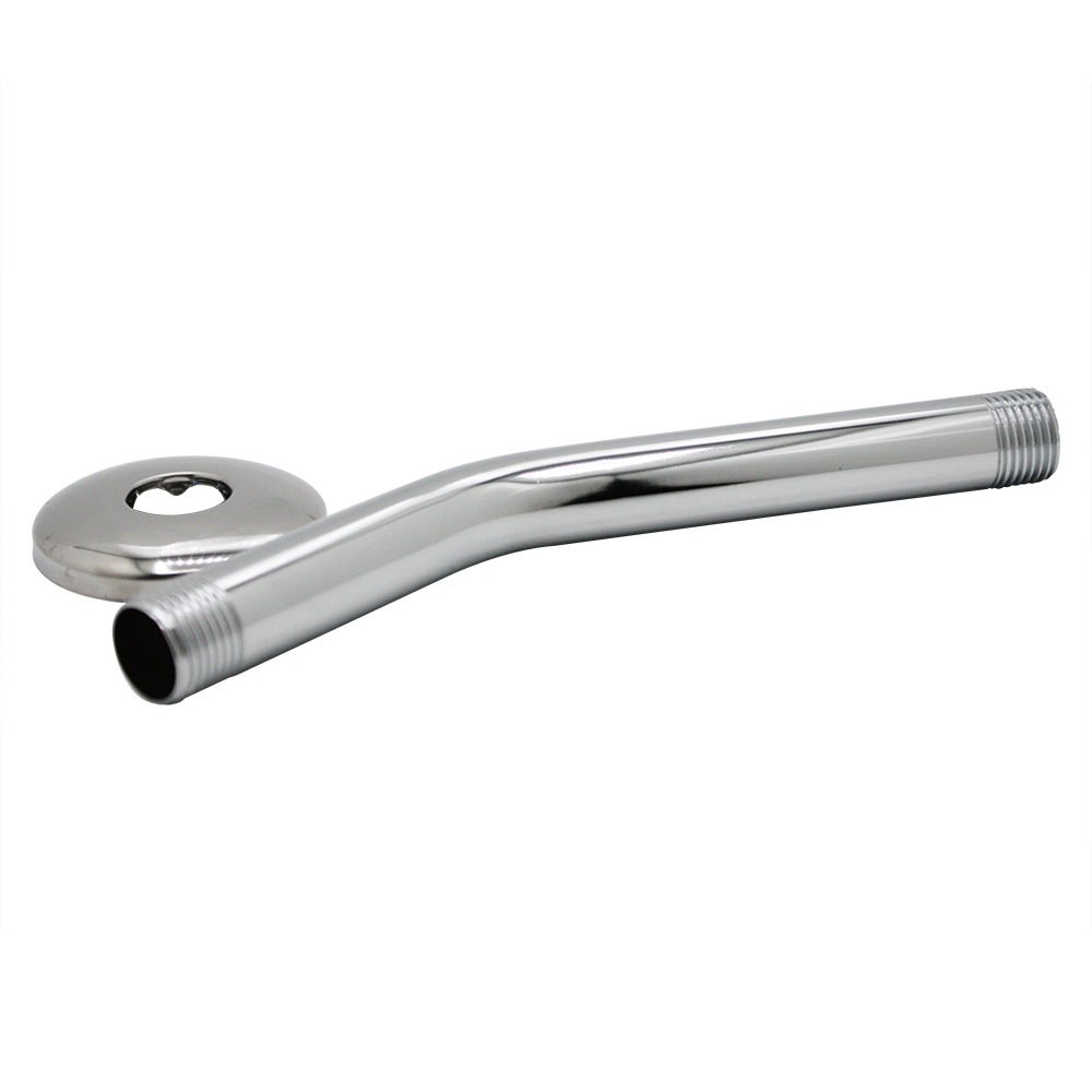 211-T 8" Shower Arm with Flange - Chrome - W02