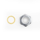 214-T 1/2" Slip Joint Nut with Washer - W02