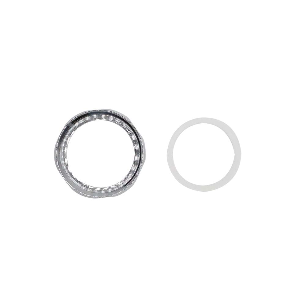215-T 1-1/4" Slip Joint Nut  with Washer (Die-Cast) (7643023) - W03