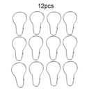 231-T Shower Curtain Ring Set (12/Pack) - W03