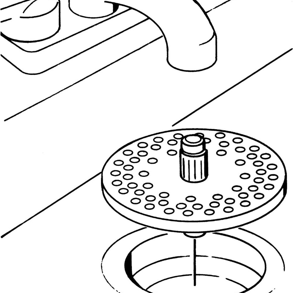 256-T Garbage Disposal Strainer Guard - W03