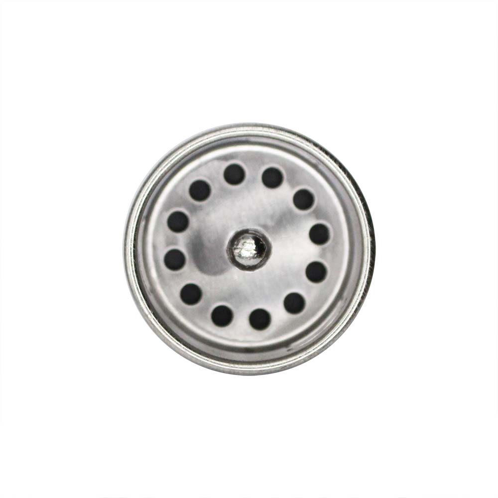 275-T 1-1/2" Junior Duo Strainer / Stopper Replacement Basket for Bar and Prep Sinks Drains - W02