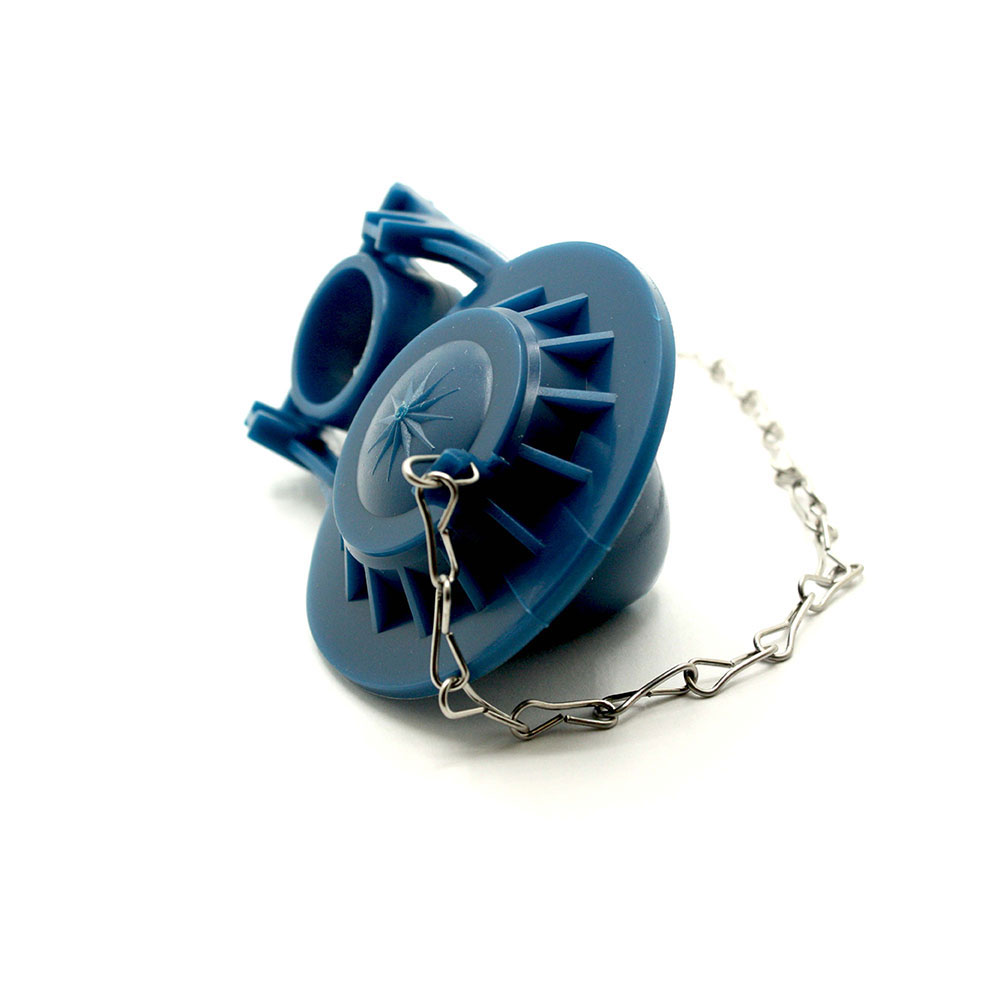 278-T Universal 3 Mounting Function Vinyl Flapper with Chain - W04
