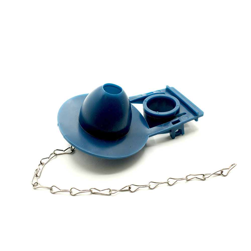 278-T Universal 3 Mounting Function Vinyl Flapper with Chain - W05