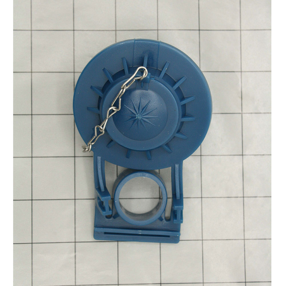 278-T Universal 3 Mounting Function Vinyl Flapper with Chain - W06