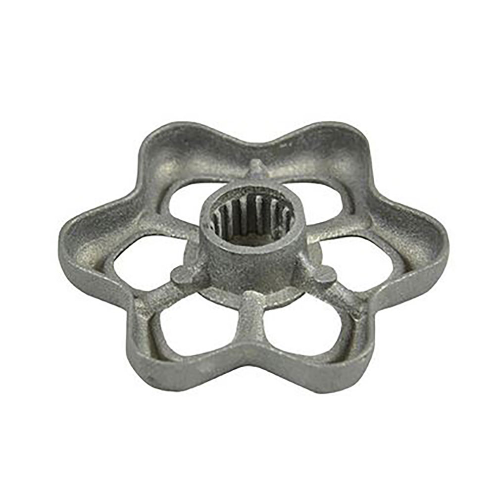 285-T 16 Pt. Round Broach Outdoor Faucet Wheel Handle - W03