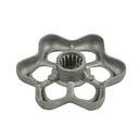 285-T 16 Pt. Round Broach Outdoor Faucet Wheel Handle - W03