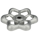 286-T 1/4" Square Broach Outdoor Faucet Wheel Handle - W02