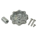 296-T Round Wheel Outdoor Faucet Handle -10006 - W04