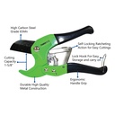 364-T 1" Heavy-Duty Ratchet PVC Tube Cutter - W03