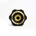 372-T 4" Adjustable Brass Hose Nozzle - W04