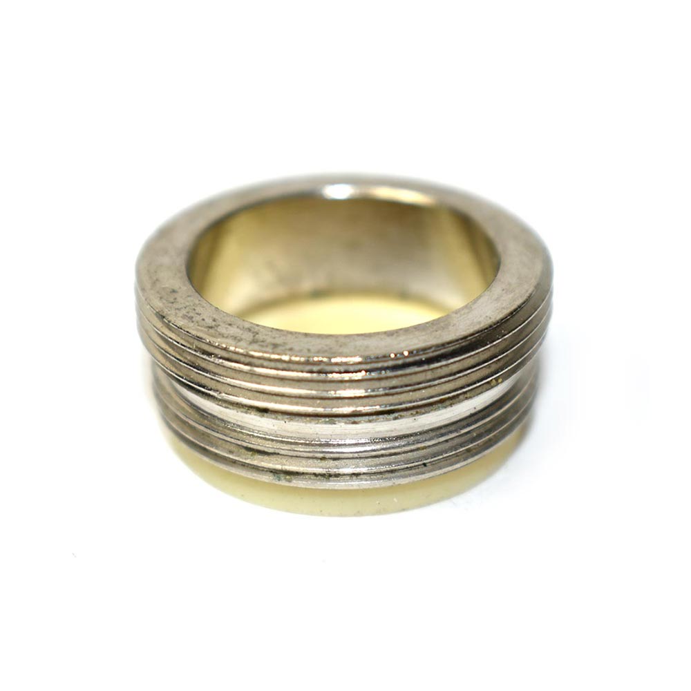 403-T Aerator Adapter Small Female PP Lead Free Brass 55/64 Inch -27T x 13/16 Inch-27T - W02