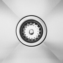 410-T 3-1/2” Kitchen Sink Strainer Assembly (Economy) - W06