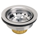 410-T 3-1/2” Kitchen Sink Strainer Assembly (Economy) - W011