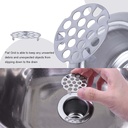 413-T 2-1/2” "Flat-Style" Junior Bar Kitchen Sink Strainer Assembly - W04