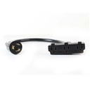 Pigtail-1 Male twist to 3 Female U Block (NEMA L5-20P to NEMA 5-15R) - W02