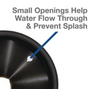 611-T Universal Garbage Disposal Splash Guard - W03