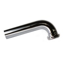 634-T 1-1/2" X 7" Chrome Plated Brass Tubular Waste Bend with Nut - 22 Gauge - W03