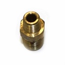 1/8" x 1/4" NPT Hex Male Nipple - Single Display Pack - W02