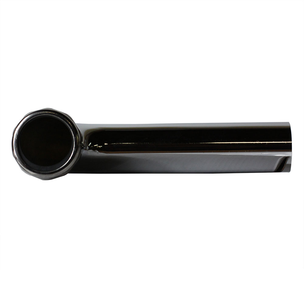 634-T 1-1/2" X 7" Chrome Plated Brass Tubular Waste Bend with Nut - 22 Gauge - W05