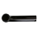 634-T 1-1/2" X 7" Chrome Plated Brass Tubular Waste Bend with Nut - 22 Gauge - W05