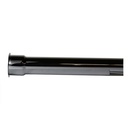 637-T 1-1/4" X 12" Chrome Plated Brass Tubular Flanged Tailpiece - 22 Gauge - W02