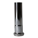 646-T 1-1/2" x 6" Chrome Plated Brass Tubular Extension Tube Slip Joint Connection - Includes Nuts and Washers - 22 Gauge (7711071) - W02