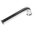 658-T 1-1/2" x 9-1/2" Chrome Plated Brass Tubular Waste Bend with Nut - 22 Gauge (7711046) - W02