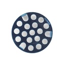 669-T 1-5/8" Metal Snap-In Sink Drain Strainer - Chrome - 80062 - W02