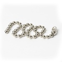 671-T 11" Beaded Chain with Coupling  - W03