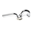 682-T 1-1/4" x 1-1/4" Chrome Plated Brass Tubular Sink P-Trap - 22 Gauge - W02