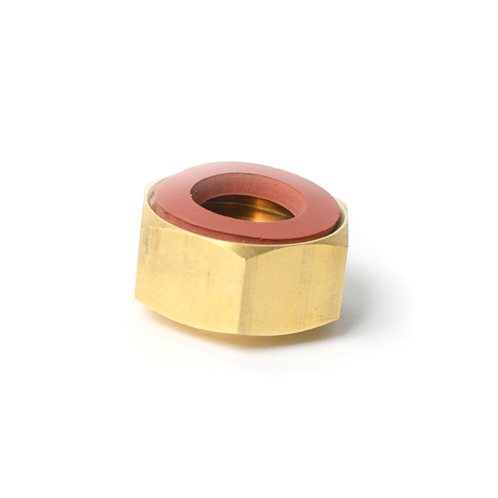 717-T  3/4"FHT with 1/8"FIP Tap Lead Free Brass Hose Adpater with Washer - Plastic Bag with Header Card - W02