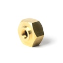 717-T  3/4"FHT with 1/8"FIP Tap Lead Free Brass Hose Adpater with Washer - Plastic Bag with Header Card - W03