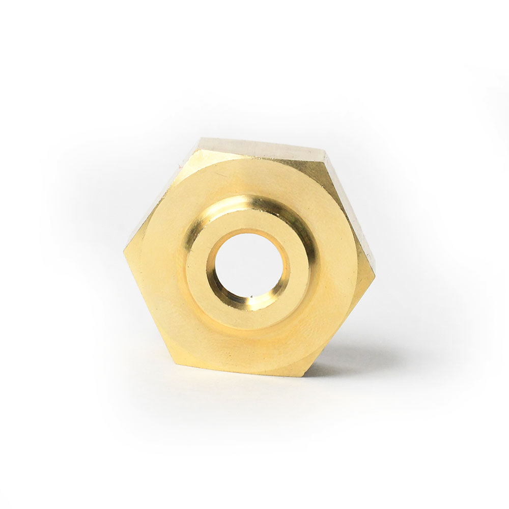 717-T  3/4"FHT with 1/8"FIP Tap Lead Free Brass Hose Adpater with Washer - Plastic Bag with Header Card - W04