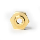 717-T  3/4"FHT with 1/8"FIP Tap Lead Free Brass Hose Adpater with Washer - Plastic Bag with Header Card - W04