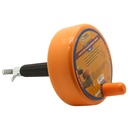 726-T 1/4" X 15ft Canister Auger / Drain Snake (Plastic Drum) - W02