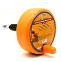 734-T 1/4" X 25ft Canister Auger / Drain Snake (Plastic Drum) - W03