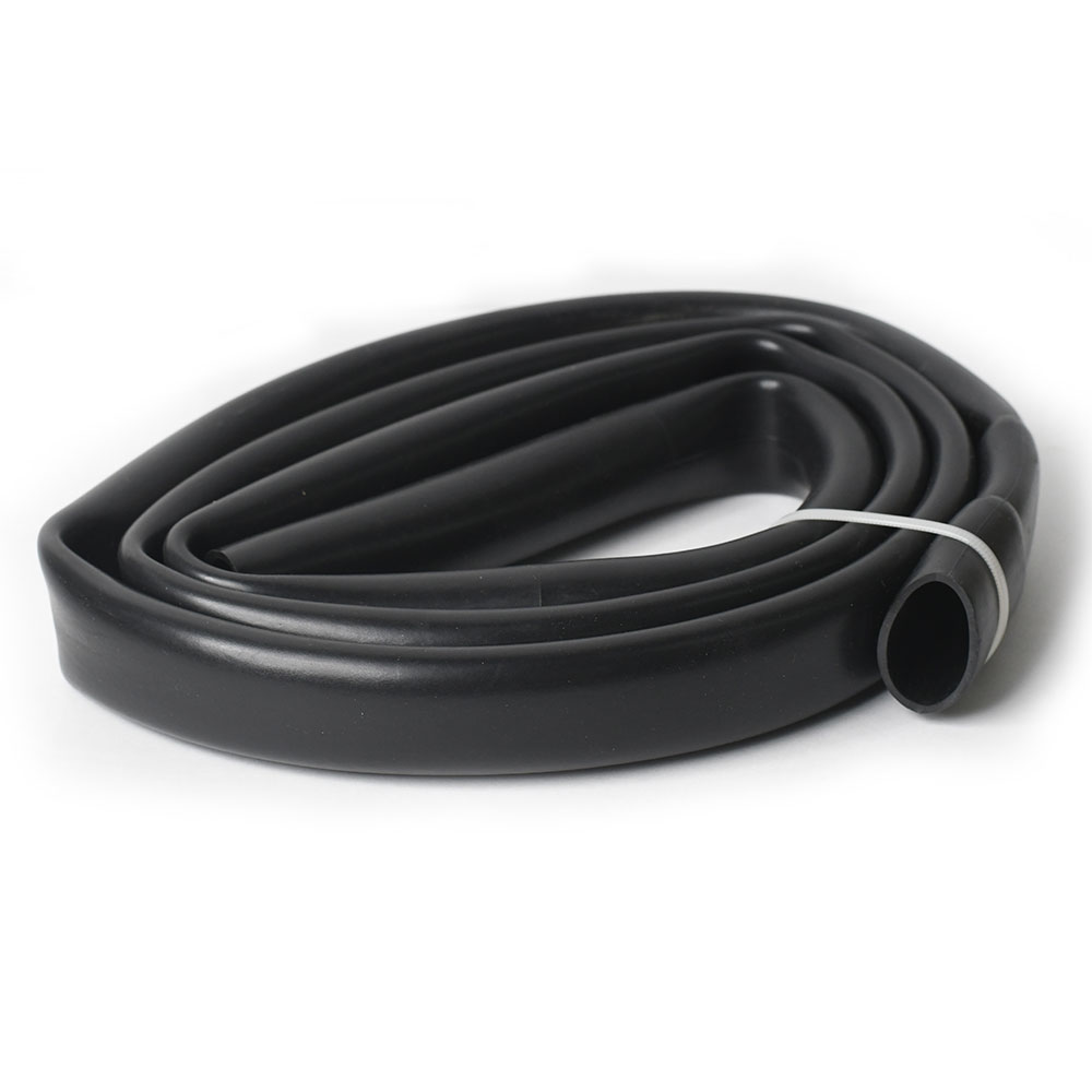 745-T 6ft Rubber Washing Machine Discharge Hose - Black - W02