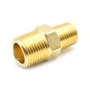 1/4" x 3/8" NPT Hex Male Nipple (FA614 replacement interchange) - 100 Pack Bulk - W02