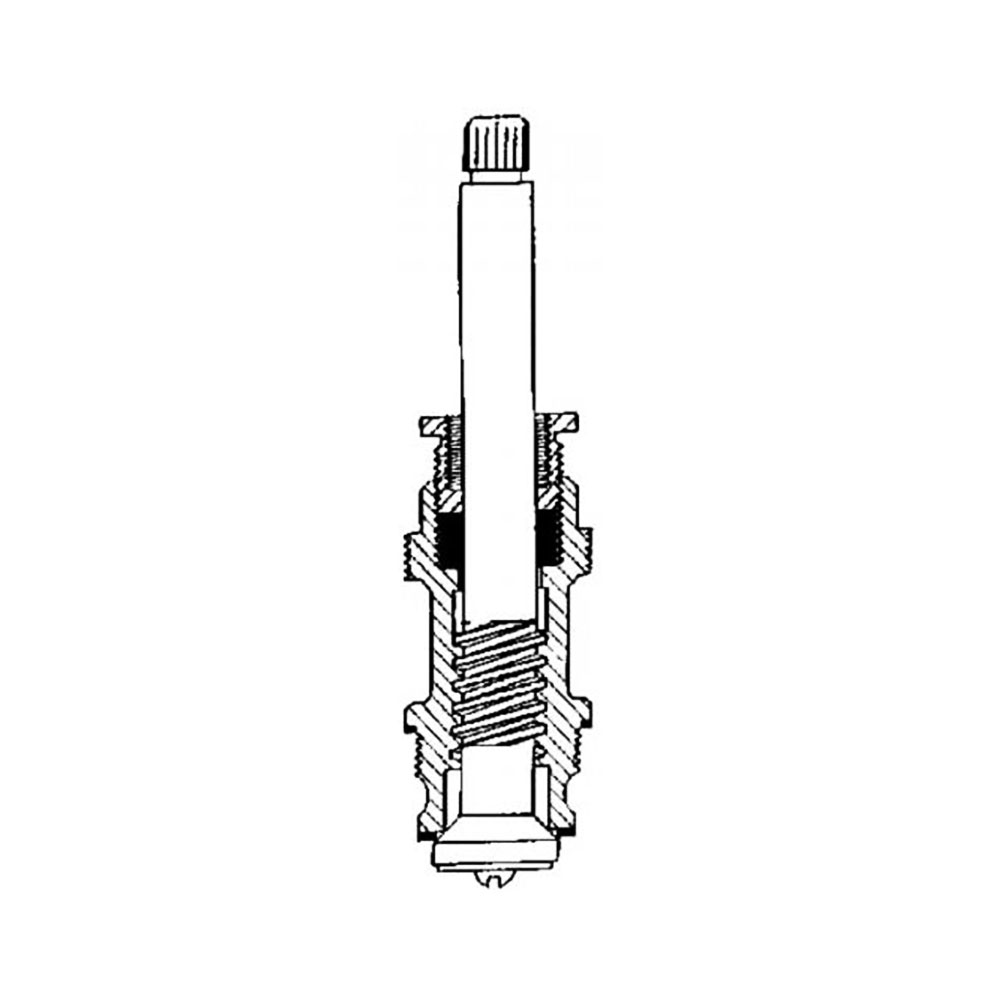 815-T Price Pfister Tub/Shower Diverter Stem with Bonnet - 15300B (9H-3D) - W03