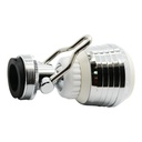 873-T Dual-Thread Double Swivel Spray Aerator with Shut Off Lever - W03