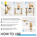 879-T 1/4 in. Evaporative Cooler Self-Tapping Saddle Valve - W04